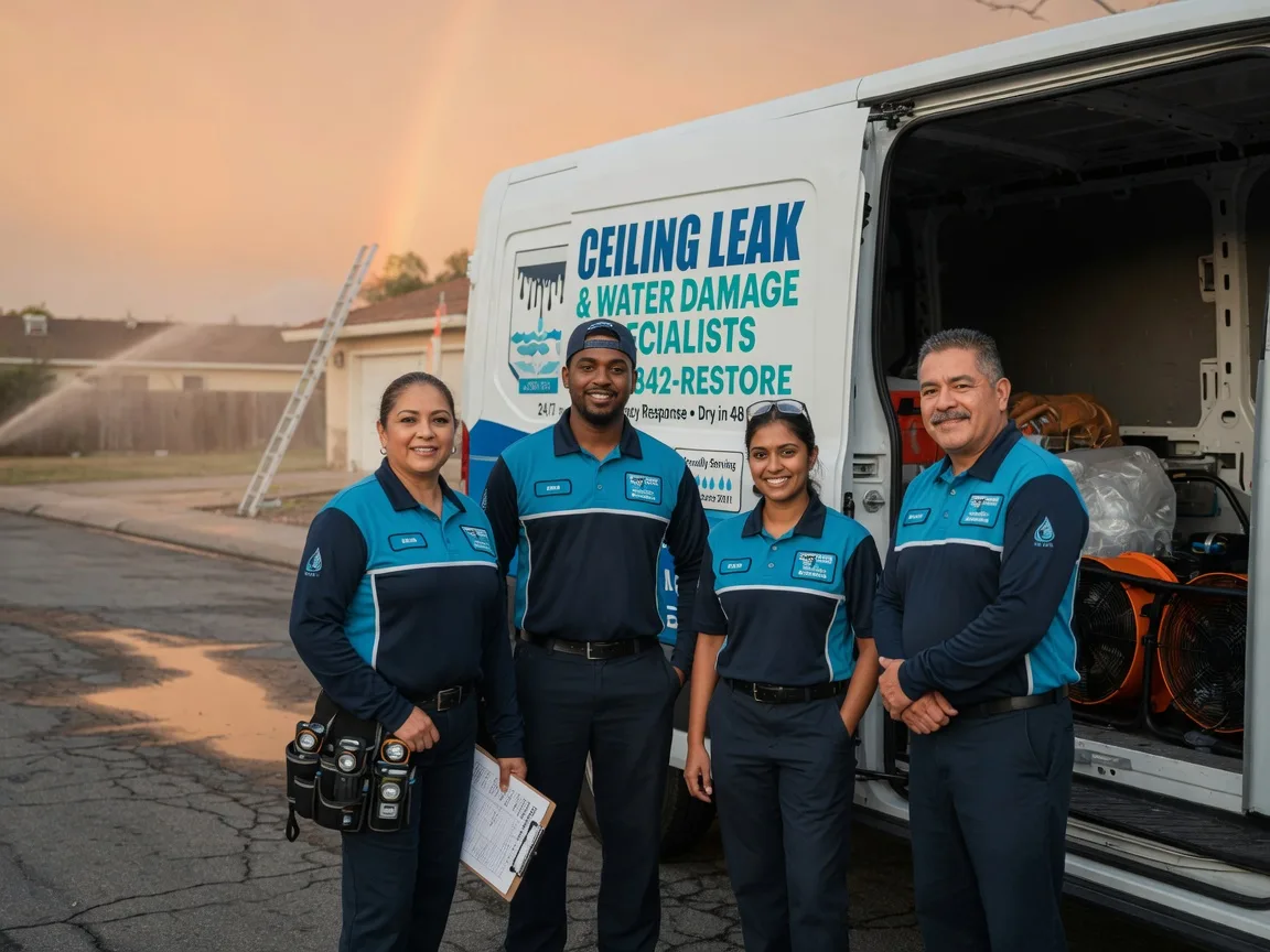 Ceiling Leak Cleanup company in Forbes Road, PA