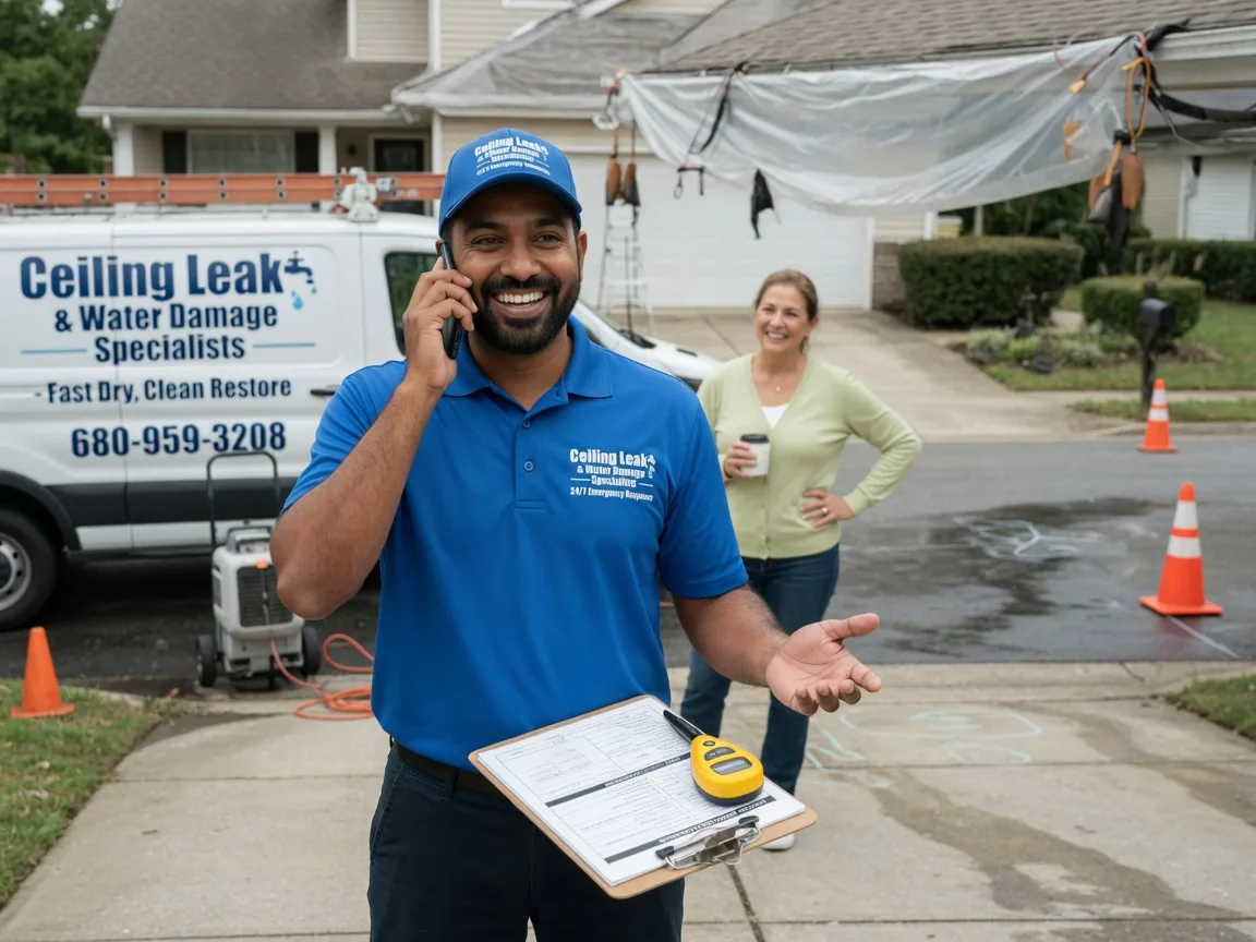 Ceiling Leak Cleanup Forbes Road, PA FAQs